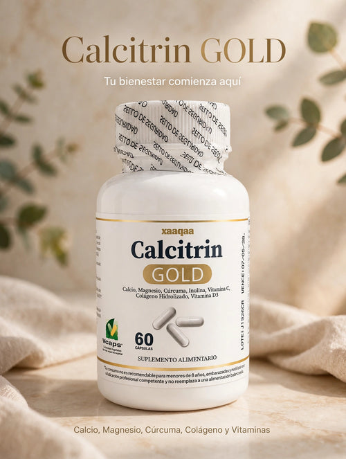 Calcitrin Gold-Aumenta Bienestar General