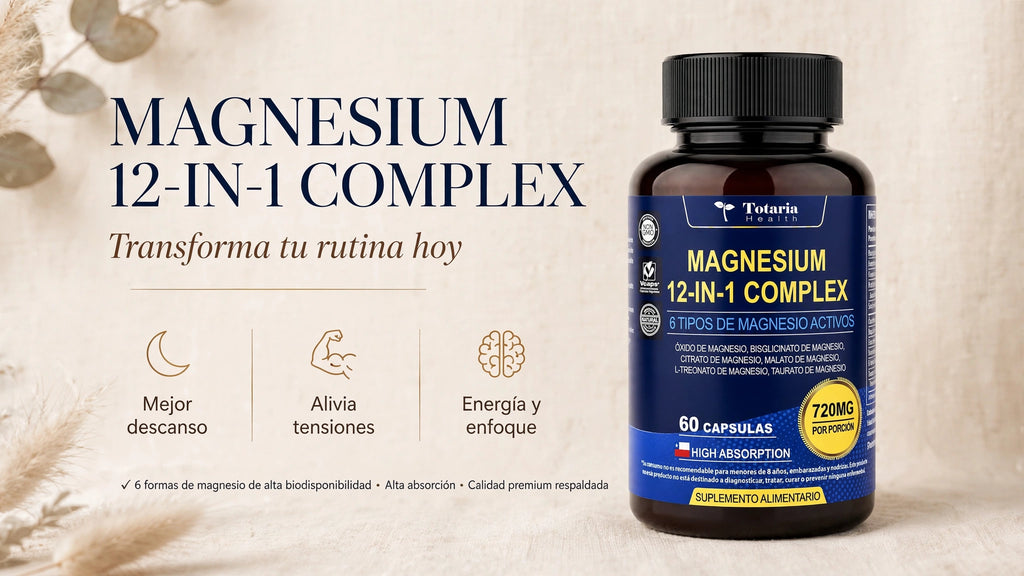 Pastillas Magnesium 12in1 Complex