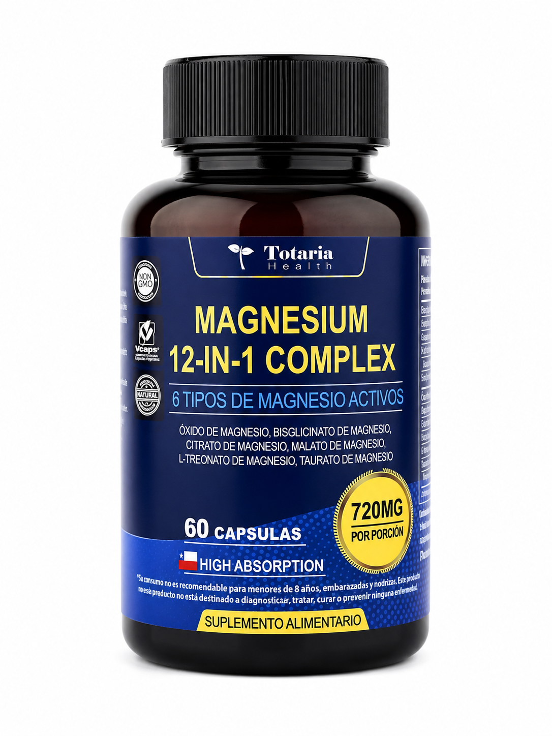 Pastillas Magnesium 12in1 Complex