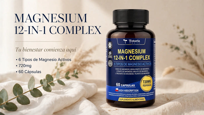 Pastillas Magnesium 12in1 Complex
