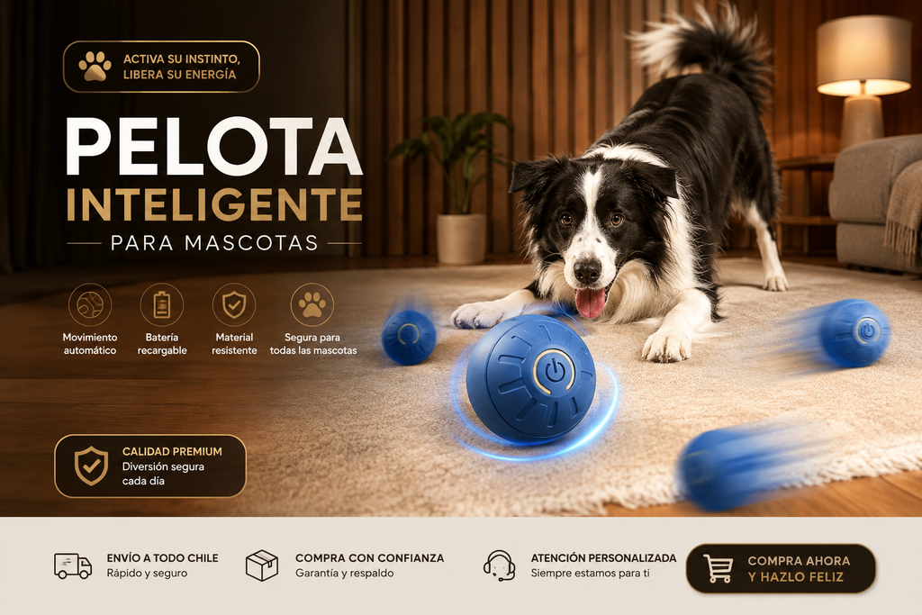 Pelota Inteligente para Mascotas