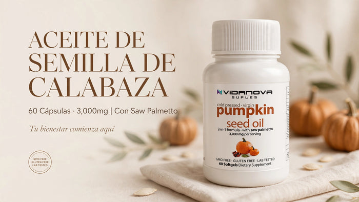 Aceite De Semilla Calabaza Capsulas