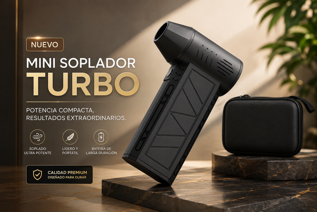 Mini Soplador Turbo